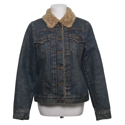 Foret Jeansjakke (Blå, Beige) fra Gap Akryl, Bomuld, Polyester