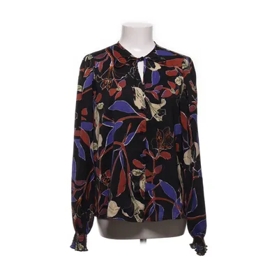 Blouse (Black, Multicolored) from Mango Suit