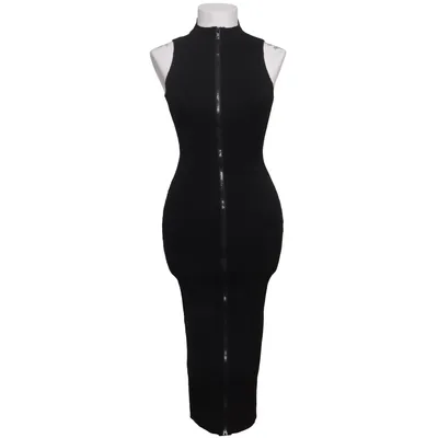 Klänning (Svart) från Naked Wardrobe Elastan, Viskos