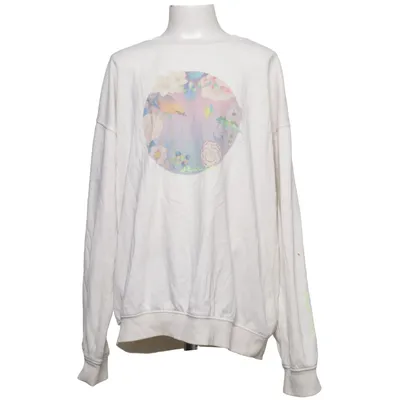 Sweatshirt (Wit) van Whooli Chen x H&M Katoen, Polyester, Elastaan