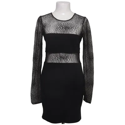 Jurk (Zwart) van Silence + Noise Elastaan, Nylon, Polyester, Viscose