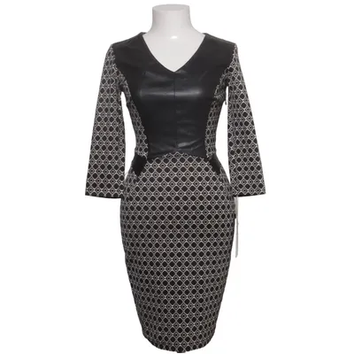 Jurk (Zwart, Wit) van Favori Polyester
