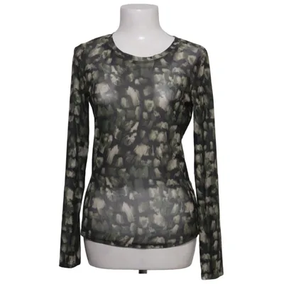 Top (Green, Black, Multicolored) from Marta du Chateau Elastane, Polyester, Viscose