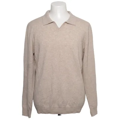 Strickpullover (Beige) von John Henric Kaschmir, Wolle