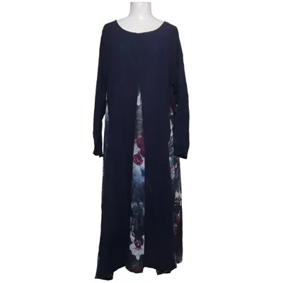 Dress (Blue, Multicolored) from Zanzea Collection Cotton