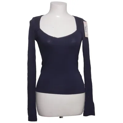Long sleeve T-shirt (Blue) from Nelly Elastane, Viscose