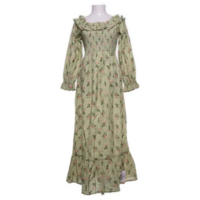 Långklänning (Grön, Rosa, Vit) från Miss Selfridge Bomull, Elastan, Linne, Polyester