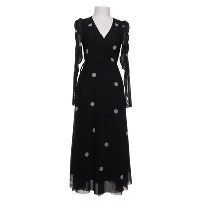 Omlottklänning (Svart, Vit) från H&M Trend Elastan, Polyester