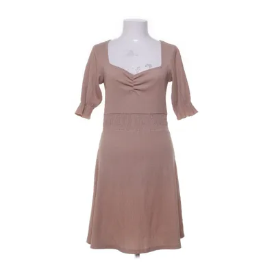 Jurk (Beige) van Bubbleroom Elastaan, Polyester