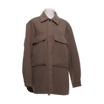 Overshirt (Bruin) van Second Female Wol, Polyester, Katoen