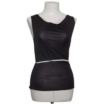 Top (Black, White) from Daniel Hechter Silk
