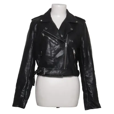 Bikerjacka (Svart) från Pull & Bear Polyester, Polyuretan