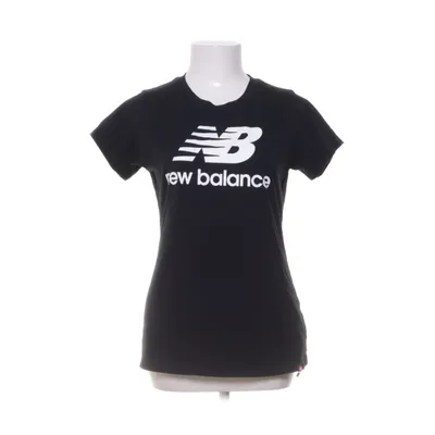 Top (Zwart) van New Balance Katoen