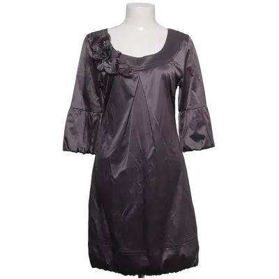 Klänning (Grå) från By Groth Bomull, Elastan, Polyester