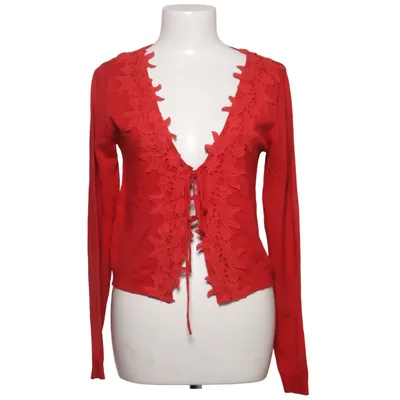Cardigan (Rød) fra Mingel Polyamid, Viscose