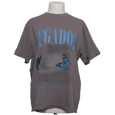 T-shirt (Gris, Bleu) de Pegador Coton