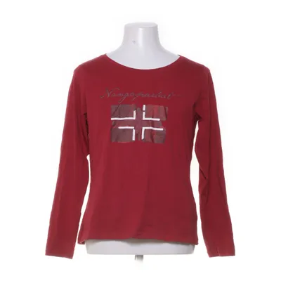 Long sleeve T-shirt (Red) from Nangaparbat Cotton
