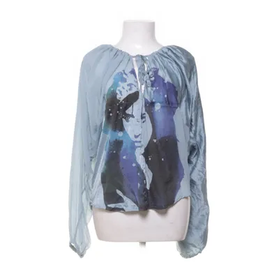 Blouse (Blauw) van Fornarina Zijde