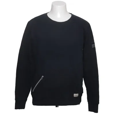 Sweatshirt (Black) from RVLT Revolution Cotton, Polyester