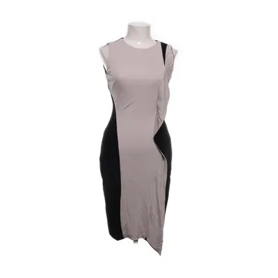 Långklänning (Svart, Beige) från Karen Millen Polyester, Viskos