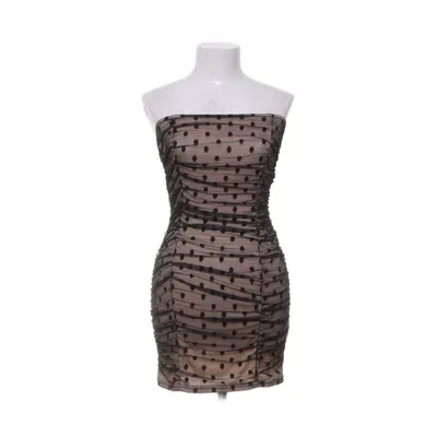 Dress (Black, Beige) from Saint Genies Elastane, Polyester