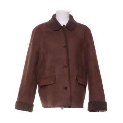 Shearlingjacka (Brun) från Lands' End Akryl, Polyester