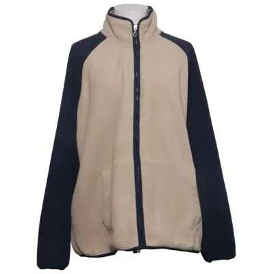 Fleece jacket (Beige, Blue) from CRW Polyester