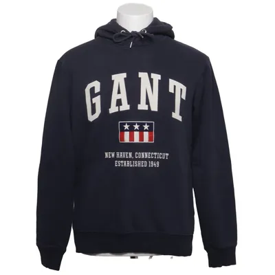 Huvtröja (Blå) från GANT Bomull, Polyester