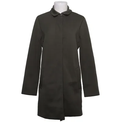 Coat (Green) from Juvia Cotton, Elastane, Polyester, Polyurethane