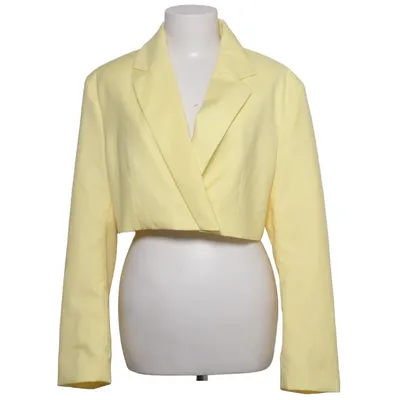 Kavaj (Gul) från Bershka Polyester, Viskos