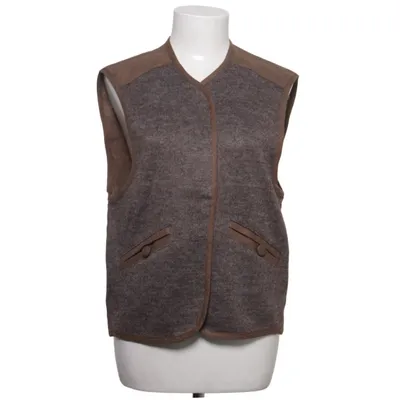 Gilet d'extérieur (Marron) de Maria Maruschka