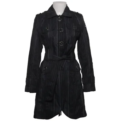 Trenchcoat (Schwarz) von Airfield Polyester