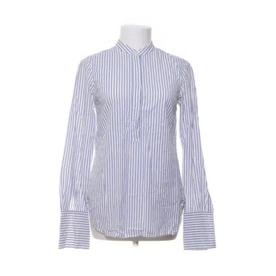 Bluse (Blå, Hvid) fra By Malene Birger Bomuld