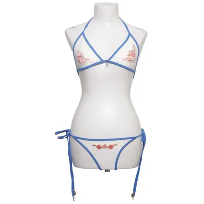 Bikini (Wit, Blauw, Meerkleurig) van Blackbough Elastaan, Polyamide