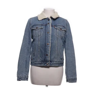 Fodrad jeansjacka (Blå, Vit) från Levi Strauss & Co Bomull, Polyester