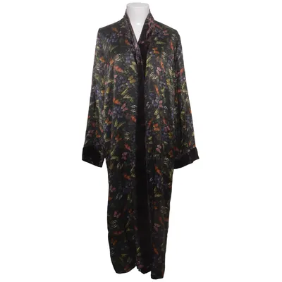 Kimono (Schwarz, Mehrfarbig) von Johnny Was Seide, Viskose
