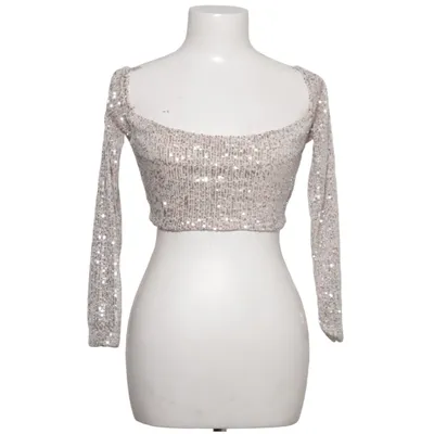 Top (Beige, Zilver) van Fashion Nova Polyester