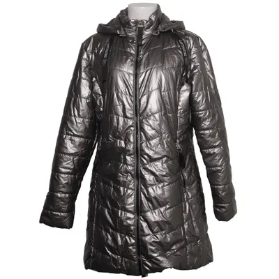 Winterjas (Grijs) van Nature Polyester, Polyurethaan
