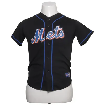 Baseball T-shirt (Black) from Majestic Polyester