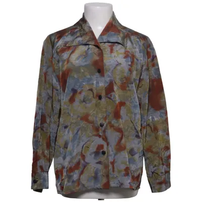 Bluse (Flerfarvet, Grå) fra Vetono Polyester, Viscose
