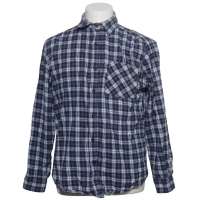 Chemise en flanelle (Bleu, Blanc) de Swedteam Coton