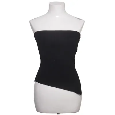 Top tube (Noir) de Bershka Polyamide, Viscose