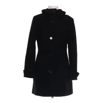 Manteau (Noir) de Capture Polyester, Laine