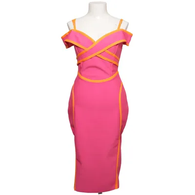 Dress (Pink, Orange) from Fashion Nova Elastane, Polyester