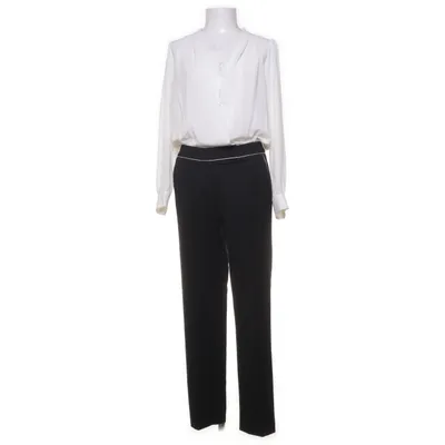 Byxdress (Svart, Vit) från Morgan de Toi Elastan, Polyester, Viskos