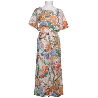 Jumpsuit (Beige, Multicolored) from GP & J Baker x H&M Polyester, Tencel