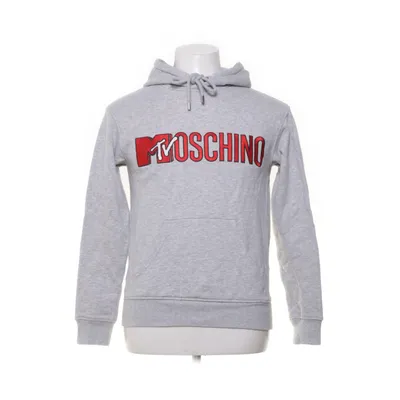 Sweat à capuche (Gris, Rouge) de H&M x Moschino Coton