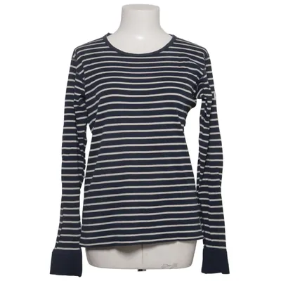 Long sleeve T-shirt (Blue, White) from Polarn O. Pyret Cotton