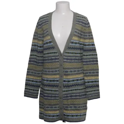 Cardigan (Green, Multicolored) from Salt Water Wool