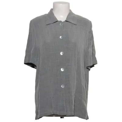 Kortærmet skjorte (Grå) fra Tru Acetat, Polyester, Viscose